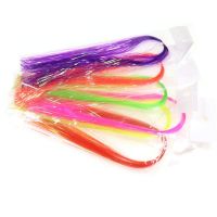 Fly Fishing Tinsel Assist Hooks Shinning Film Line DIY Fishing Jig Hook Streamer Flies Fly Tying Materials Flash Fishing Lure