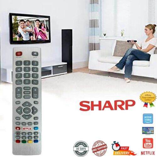 Sharp Aquos Smart TV Remote Control (SHWRMC0115) 4K Ultra HD Smart TVs
