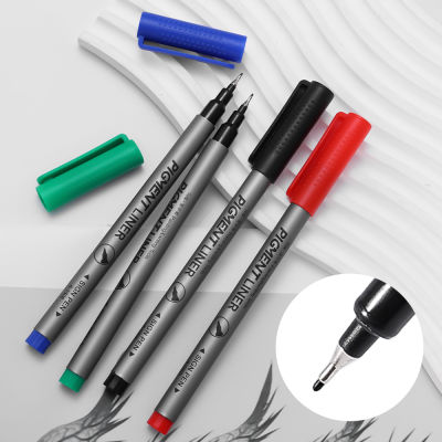 【Free Shipping】เสียง ASMR 0.5มม. ปากกาควบคุม Immersive ปากกาหมึกเจลสัตว์พร้อมที่ระบายสีสีดำ