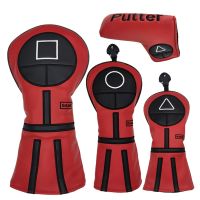 【cw】 1 3 5 Wood Headcovers Driver Fairway Woods Cover Leather Covers Set Protector red 【hot】