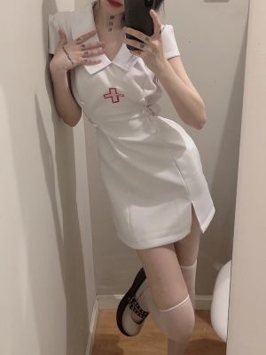 Sexy nurse uniform cosplay role play doctors angel nightclub pure to anchor drag suits