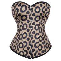 Corset Brown Court Waist-Tied Chest-Supporting Body Shaping Top Amazon AliExpress Cross-Border E-Commerce Supply