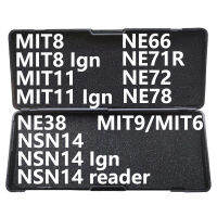 LISHI ช่างทำกุญแจ2 In 1เครื่องมือ MIT8 MIT11 MIT9 MIT6 NE71R NSN14 NE78 NE66 NE38 NSN14 Lgn Reader ช่างทำกุญแจเครื่องมือสำหรับทุกประเภท
