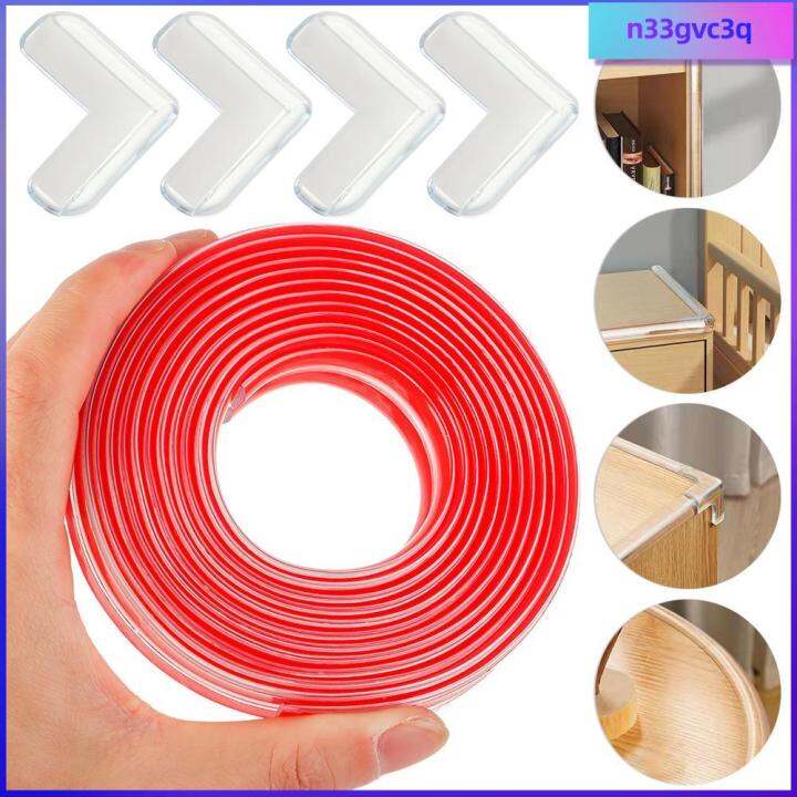 【COD&Ready Stock】Table Edge Guard Furniture Corner Protector Strip Self