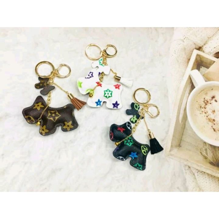 Lv dog keychain, Luxury, Accessories on Carousell