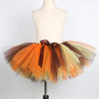 Baby Girls Animal Lion Tutu Skirt Outfit For Kids Birthday Party Tulle Skirts Children Christmas Halloween Costumes With Bow