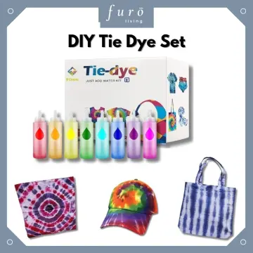 24colors Set Tie Dye Powder Creative DIY Art Pigment Cotton Nylon Fabric  Textile Old Clothes Refurbishment Supplies - AliExpress