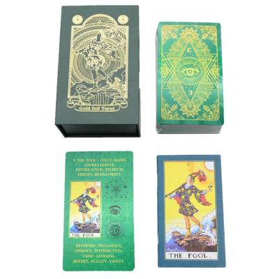 Tarot Cards Original Tarot Cards for Beginners and Experts Bronzing Color Printing Tarot Cards Set Original Card Tarot Deck for Beginners and Experts delightful