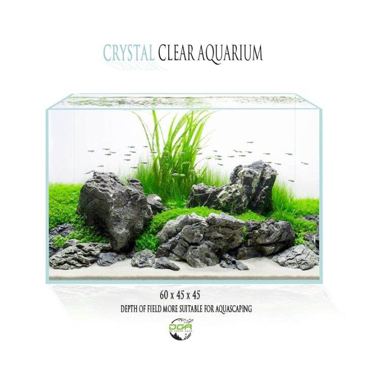 Aquarium Crystal Clear Tank CC Tank Super White Clear Glass Fish Tank