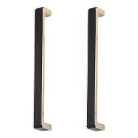 Cabinet Handles Solid Pulls 2 Pack Classic Cabinet Hardware for Kitchen Cupboard Door, Bedroom Dresser Drawer