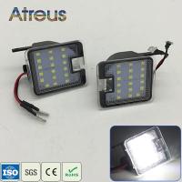 Atreus กระจกด้านข้างไฟ Led ใต้กระจก1ชุดอุปกรณ์หลอดไฟ Led รถยนต์12V ไม่มีข้อผิดพลาดสีขาว Smd สำหรับฟอร์ดโฟกัสคูก้า2015 2018