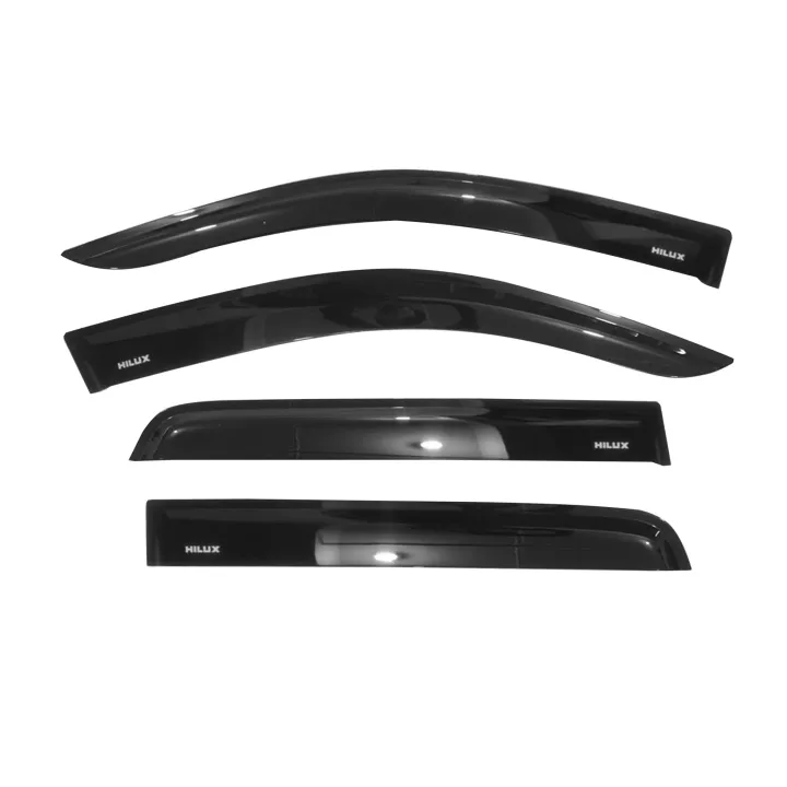 Toyota Hilux Revo 2016 to 2021 OEM Rain Visor / Rain Guard (Black ...