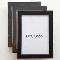 DPS SHOP กรอบรูปขนาดเอ 4สีดำจำนวน 3กรอบ