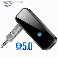 Bluetooth 5.0 Transmitter Receiver 2 in1 Jack Wireless Adapter 3.5mm Audio AUX Adapter For Car Audio Music Aux Handsfree Headset