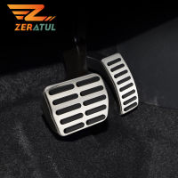 Zeratul สแตนเลสรถเหยียบเบรคแก๊สรถเหยียบสำหรับ VW Bora Kombi 1998-2005สำหรับ VW Golf 4 Variant Cabrio 1997-2005