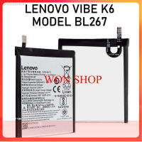 **แบตเตอรี่* แท้ Lenovo VIBE K6 K33A48 แบตเตอรี่รุ่น BL267...