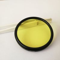 【HOT】 yiyin2068 52mm 470nm IR Long Pass Filter Yellow Optical Glass JB470 GG475 for camera photography