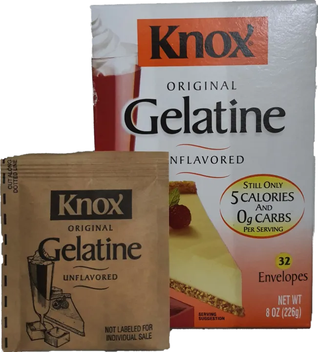Knox Original Gelatine Unflavored Low Carb Lazada PH