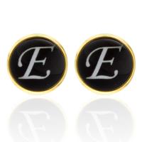 ？》：“： Fashion New Men Initial Letter Business En Alphabet Cufflinks For Men Cuff Link Wedding Formal Cufflinks High Quality