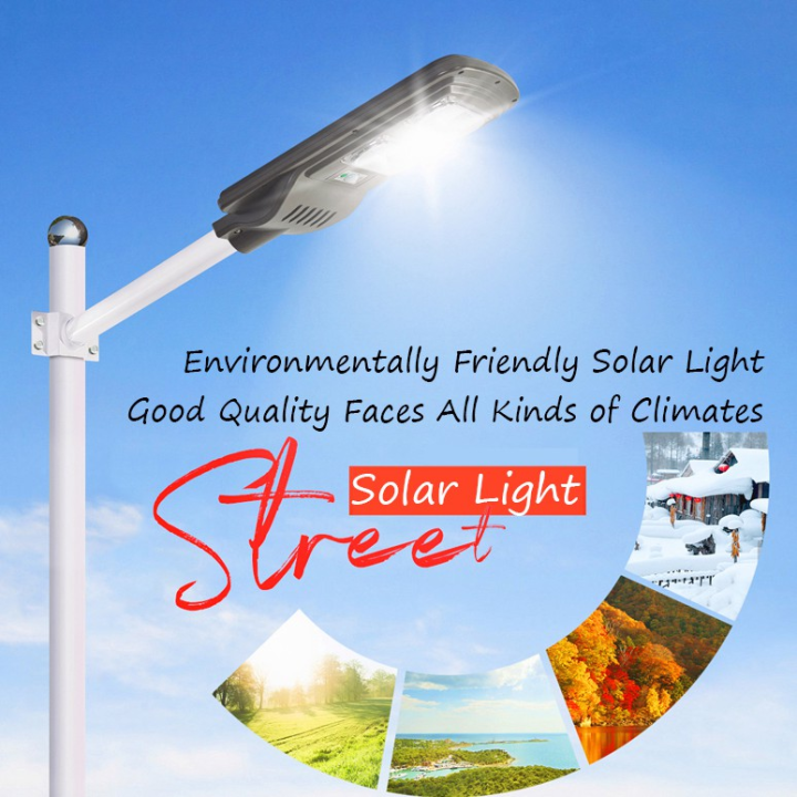 READY STOCK💥Solar Street Light Outdoor LED Lampu Solar Wall Street Lamp ...