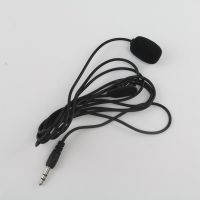 Lavalier Lapel Clip-on Tie 3.5mm Mic PC External 3.5mm Clip-on Voice Tube