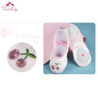 Satin Ballet Shoes Dance Flat Ballet Shoes with Sequins for girls Crown Butterfly Decoration Good Quality