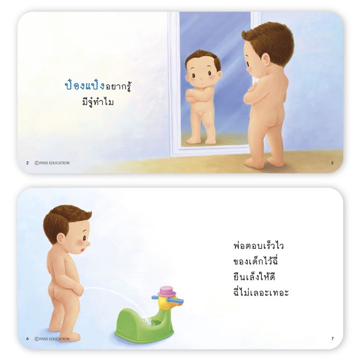 หนังสือนิทาน-ป๋องแป๋งอยากรู้-ปลูกฝังความเข้าใจเรื่องอวัยวะเพศ-สร้างทัศนคติที่ดีในการวางตัวกับเพศตรงข้าม