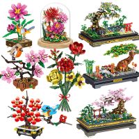 Bouquet Pot Succulents Bonsai Buildings Blocks Garden Bricks Diy Adults Gifts