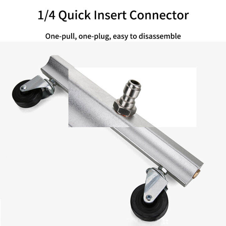 Stainless Steel High Pressure Washer Under Car Undercarriage Cleaner