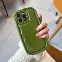 เคสโทรศัพท์ Tpu แบบน่มสีเขียวมะกอกอ่อนสบู่กลมสำหรับ Iphone 14 14 Pro 14 Plus 14 Pro Max 13 Pro Max 12 Pro Max 11 Pro Max