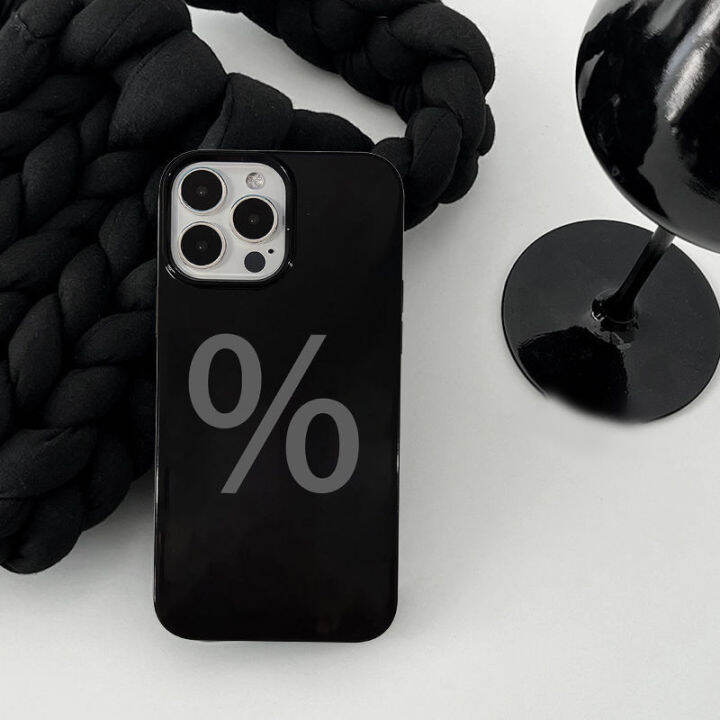 เคสโทรศัพท์-iphone-ของคุณ-niche-simple-black-mobile-phone-case-เหมาะสำหรับ-apple-13-male-iphone-14promax12-couple-11-trendy-xr