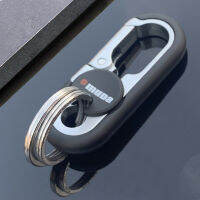 Metal Best Double Color Key Choice Ring Gifts Waist Keychain Mens Solid