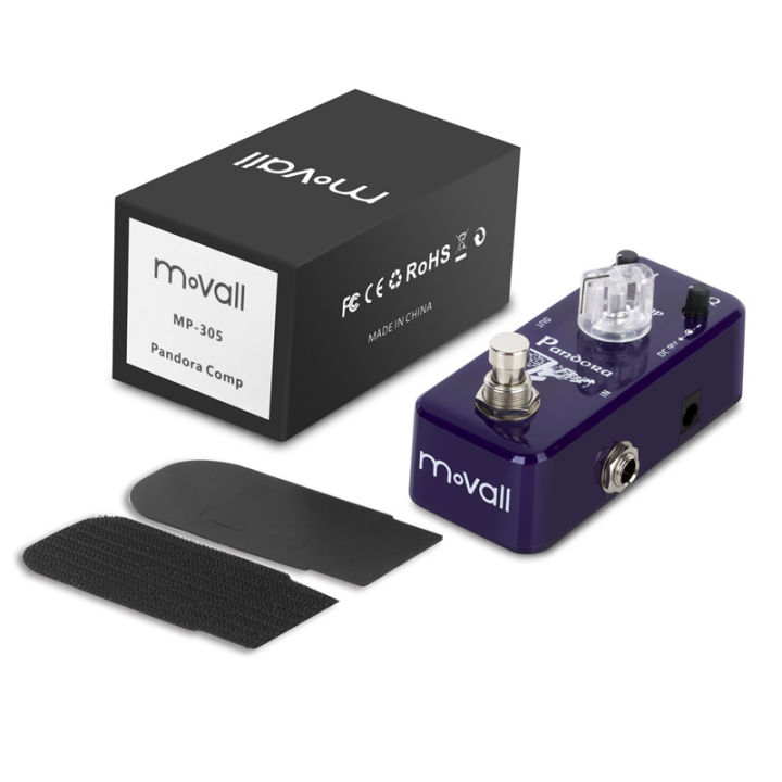 พร้อมส่ง-movall-mp-305-compressor-guitar-effect-pedal