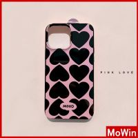 Mowin - เข้ากันได้สำหรับ เคสไอโฟน เคสไอโฟน11 เคส สำหรับ iPhone 14 max เคสนิ่มสีดำเคส ลูกอม กันกระแทกรูใหญ่ป้องกันกล้องสีชมพูรูป