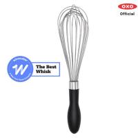 OXO ที่ตีไข่ ขนาดกลาง ยาว 11 นิ้ว l OXO GG 11  Balloon Whisk หัวตีทำจากสแตนเลส สตีล ทนทาน ไม่หลุดง่าย ตีส่วนผสมได้ขึ้นฟูเร็วและลื่นมาก