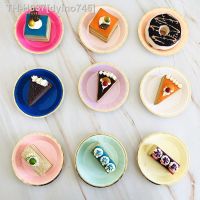 ○✑ 8pcs/lot 10cm Mini Paper Plates Disposable Tableware Kids Birthday Party Wedding Decoration Supplies Small Plates Sets