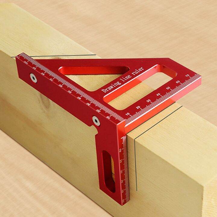 woodworking-square-protractor-aluminum-alloy-miter-triangle-ruler-layout-measuring-tool-for-engineer-carpenter-red