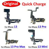 ต้นฉบับสําหรับ iPhone 13 Pro Max Mini Dock Connector Micro USB Charger พอร์ตชาร์จ Flex Cable Microphone Board