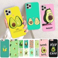 เคสเคสโทรศัพท์มีลายแฟชันสุดน่ารักลายอะโวคาโดส์สวยงาม,เคสโทรศัพท์ Qiqi สำหรับ Iphone 13 11 12 Pro XS MAX 8 7 6S Plus X 5S SE 2020 XR