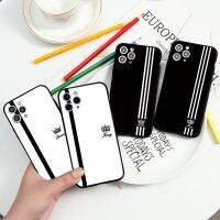 King Queen Lovers Couple Case For iPhone 11 13 12 14 Pro XS MAX 7 8 Stripe Crown Cover For iPhone SE 2 2020 XR X 12 Mini Cases  Screen Protectors