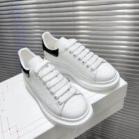 McQueen Classic All-matching Small White Shoes Mens and Womens Sneakers（with Box）