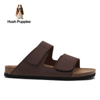 Hush Puppies_รองเท้าผู้ชาย รุ่น DOUBLE STRAPE HP PHSFQ6221B - สีกาแฟ รองเท้า รองเท้าแตะ  บัญชีผู้ใช้นี้เป็นส่วนตัว Velcro Men Slides