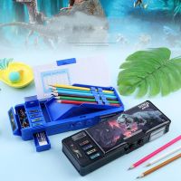 ✹☊ஐ Dinosaur Pencil Case Password Kawaii Stationery Pencilcase Estuche Escolar Cute Pen Box Trousse Kalemlik Deformation Pencil Box