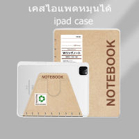 เคสหมุนได้ ipad case 360° หมุนตั้ง นอนได้ เหมาะสำหรับรุ่นair3 10.5 Air4/Air5 10.9 gen7/8/9 10.2 Pro11 2018 หมุนได้ 360 เคส เคสไอแพดส่งจากไทย??