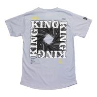 Worship Generation Jesus Series 2023 Jesus Is King Light Gray Unisex Long Tee