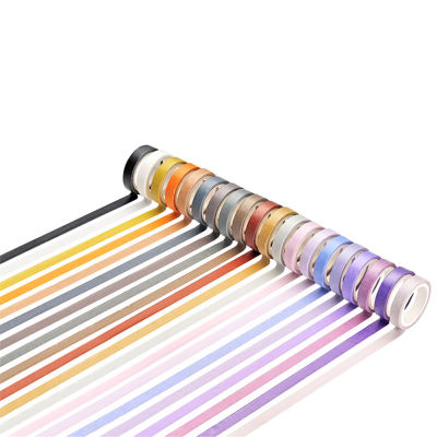 60pcsset Washi Tape Kit Colourful Stickkers Scrapbooking School Washi Tape Decorative Rainbow Masking Adhesive Tapes