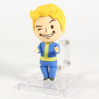 Fallout Vault Boy 1209 Q น่ารักอะนิเมะรูปการกระทำรุ่นของเล่นใบหน้าเปลี่ยนประกอบตุ๊กตา