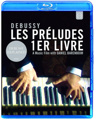 Debussy Piano Prelude volume 1-12 Barenboim (Blu ray BD25)