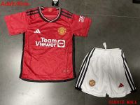 Manchest United Jersey Bola Home 23/24ชุดเจอร์ซี่ฟุตบอลคุณภาพแบบไทยสำหรับผู้ใหญ่และเด็ก