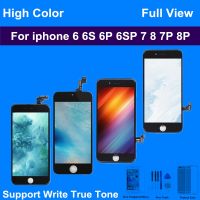 ✑ Full View High Color LCD Display For iphone 8 Plus 7 Plus 7P 8P LCD Touch Screen Digitizer Assembly For iphone7Plus 8Plus LCDs